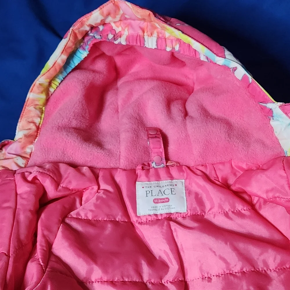 The Children's Place Toddler Girls Print Jacket
